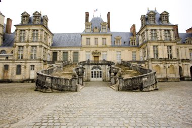 Palace Fontainebleau clipart