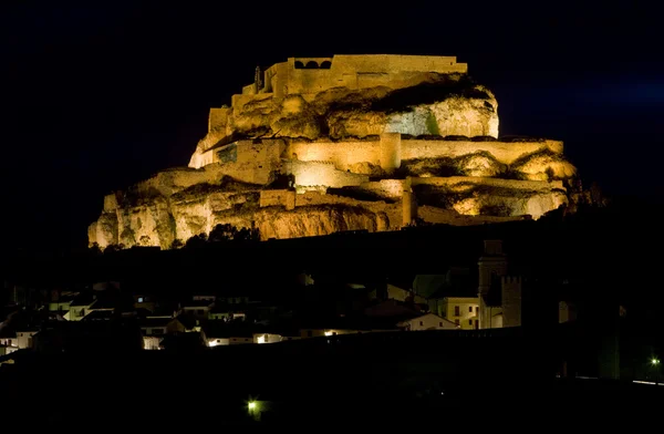 stock image Morella at night