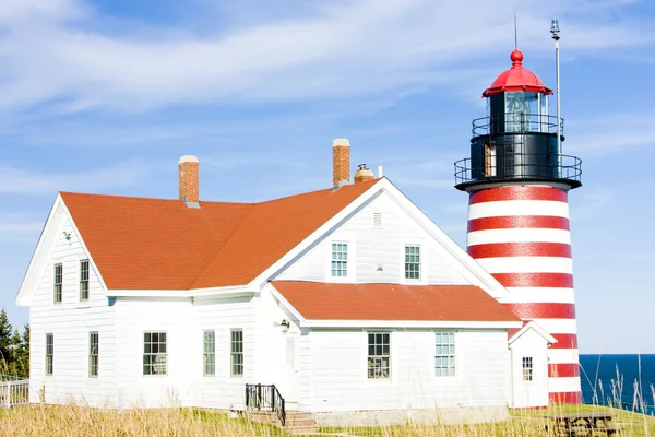 Lighthouse in Maine — Stock Photo, Image