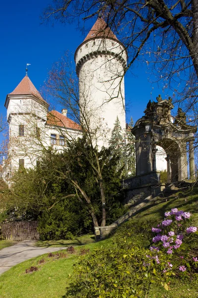 Замок Конописте — стоковое фото