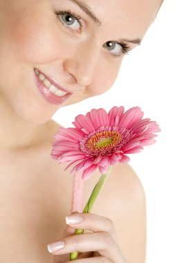 gerbera kadınla