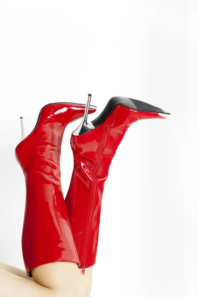 Stivali rossi — Foto Stock