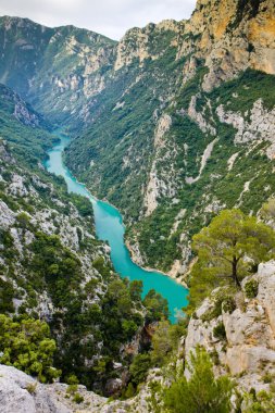 Verdon Gorge clipart