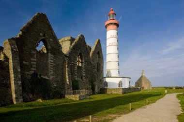 Lighthouse in France clipart