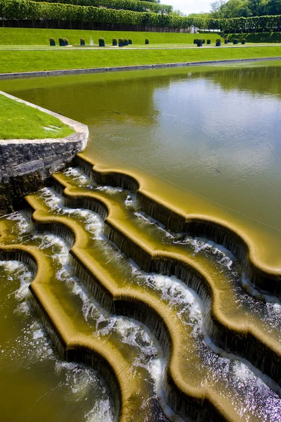 Сад замка Вилландри — стоковое фото