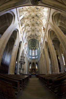 Cathedral of St. Barbara in Kutna Hora clipart