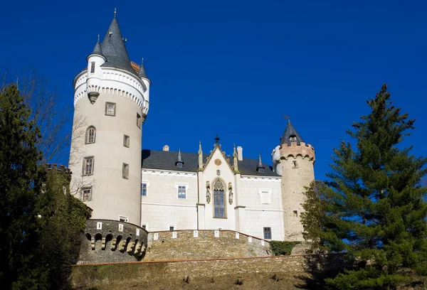 Замок Zleby — стокове фото