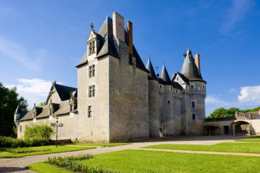 Fougeres-sur-Bievre Castle clipart