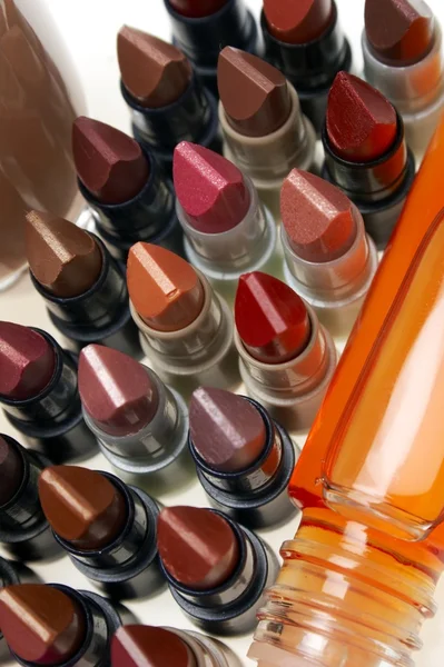Lipsticks and glazewear — Stock Photo, Image