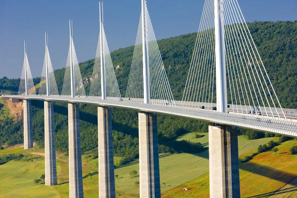 Viaduct van Millau — Stockfoto