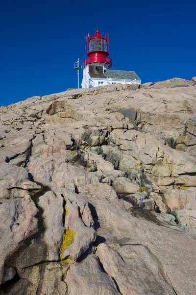 Norveç'te deniz feneri — Stok fotoğraf