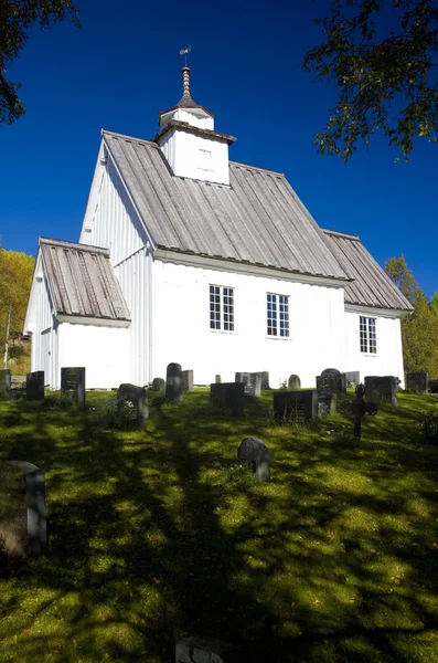 Kościół w Norwegii — Zdjęcie stockowe