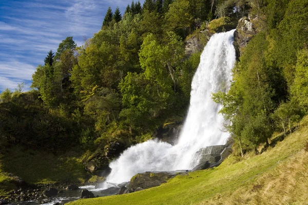 Skeie Waterfall — Stock Photo, Image