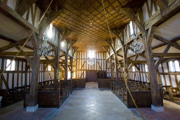 Interieur van de kerk — Stockfoto