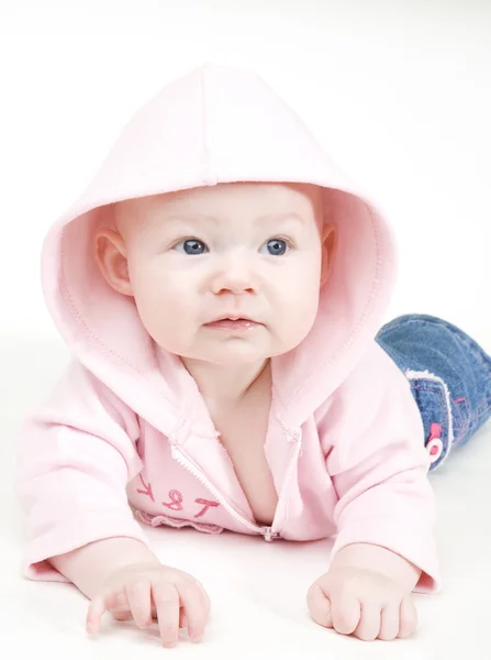 Μωρό πορτραίτο κοριτσιού — Φωτογραφία Αρχείου