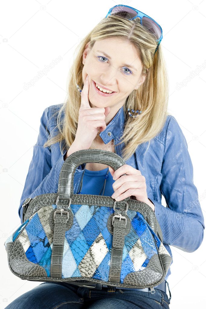 Woman with handbag
