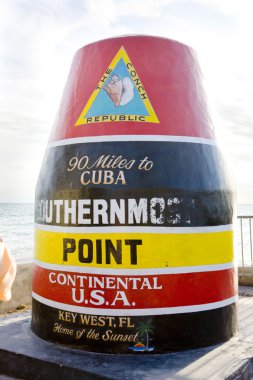 Güney Noktası İşareti, Key West, Florida, ABD