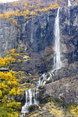 Landscape near Melkevollbreen Glacier, Jostedalsbreen National P clipart