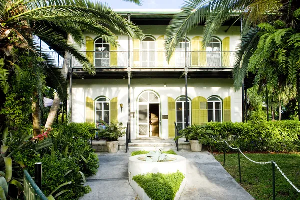 海明威的房子，基韦斯特，佛罗里达美国 — 图库照片