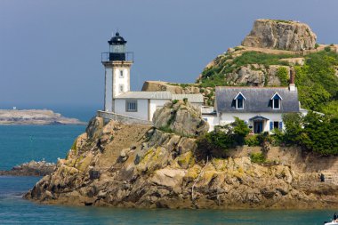 Lighthouse, Pointe de Pen al Lann, Brittany, France clipart