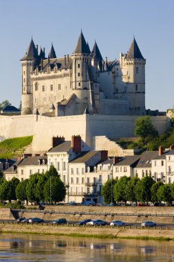 Saumur, Pays-de-la-Loire, France clipart