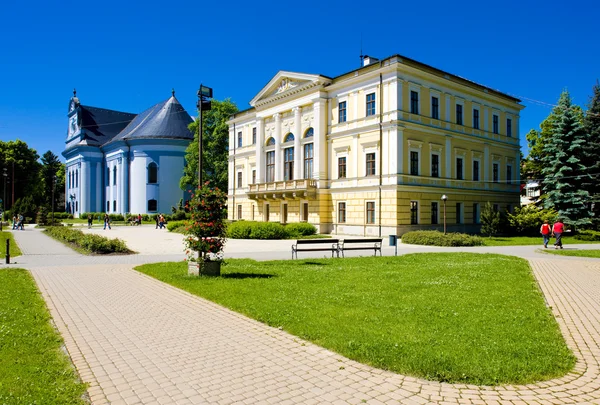 Town Hall Square, Spisska Nova Ves, Slovakia — Stock Photo, Image