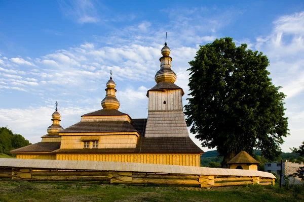 stock image Wooden church, Mirola, Slovakia