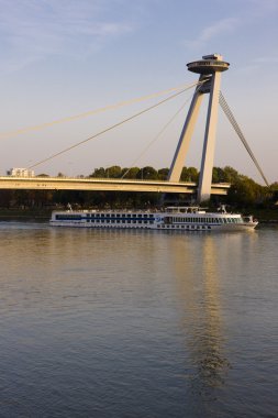 New Bridge, Bratislava, Slovakia clipart