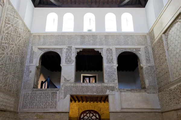 Interiören i synagogan, cordoba, Andalusien, Spanien — Stockfoto
