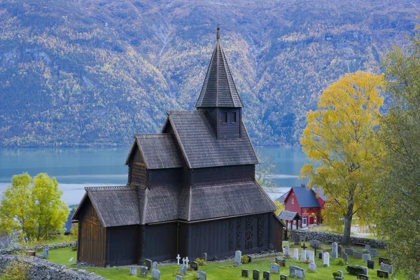 Urnen stavkirke, Norwegen — Stockfoto