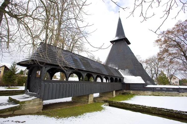 Kościół w koci, Republika Czeska — Zdjęcie stockowe