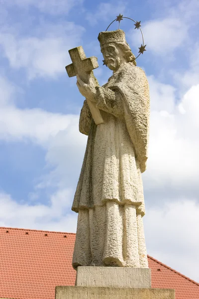 Estátua de Saint Jan Nepomucky — Fotografia de Stock
