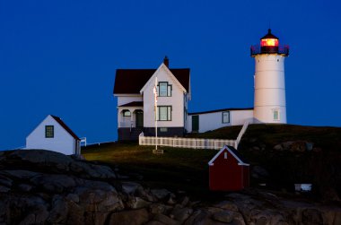 Nubble Lighthouse, Cape Neddick, Maine, USA clipart