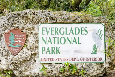 giriş, everglades ulusal park, florida, ABD