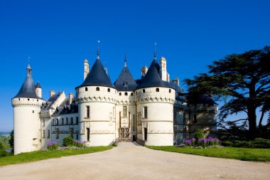 Chaumont-sur-Loire Castle, Centre, France clipart