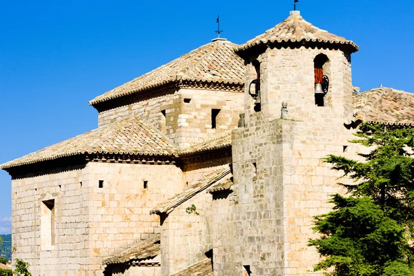 Kościół w Alquézar, w prowincji huesca, Aragonia, Hiszpania — Zdjęcie stockowe