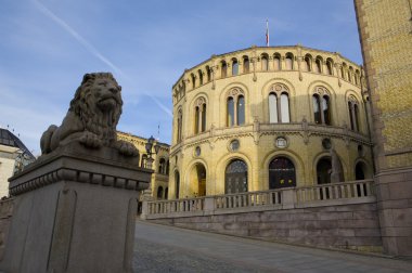 Stortinget (Parliament), Oslo, Norway clipart