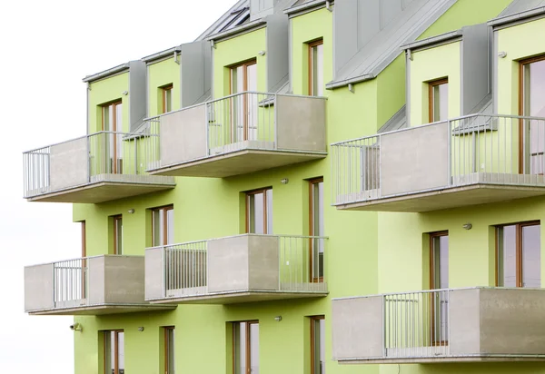Nowe osiedle mieszkaniowe, Republika Czeska — Zdjęcie stockowe