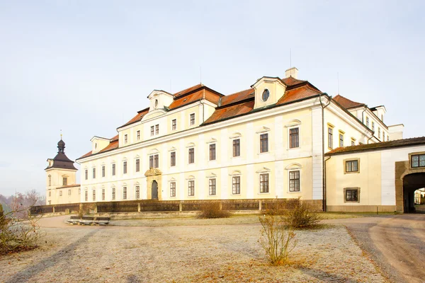 Schloss in rychnov nad kneznou, Tschechische Republik — Stockfoto