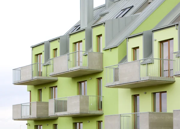 New housing estate, Czech Republic — Stock Photo, Image