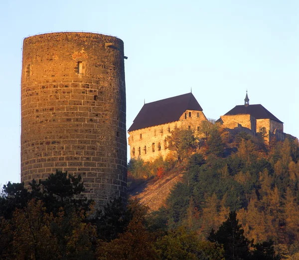 stock image Zebrak and Tocnik Castles