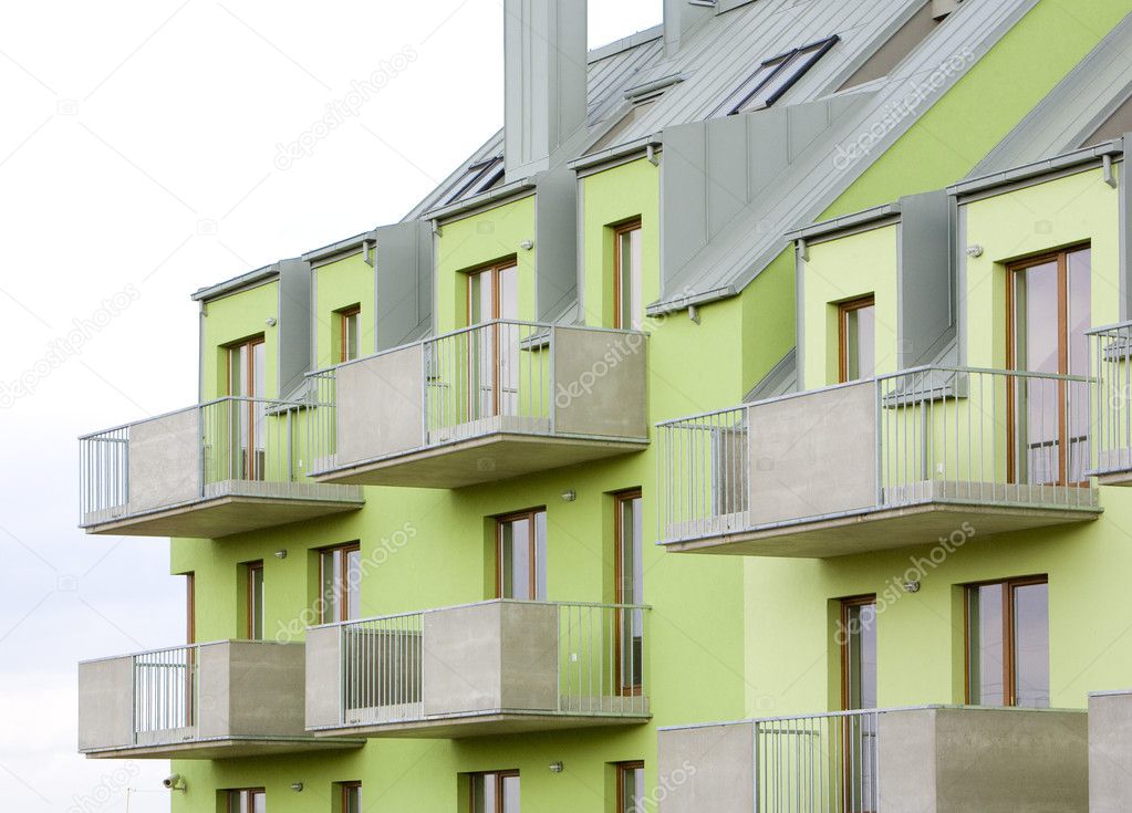 New housing estate, Czech Republic