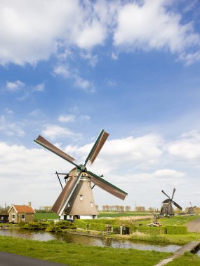 yel değirmenleri, zevenhuizen, Hollanda