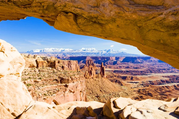 Mesa boog, canyonlands national park, utah, Verenigde Staten — Stockfoto
