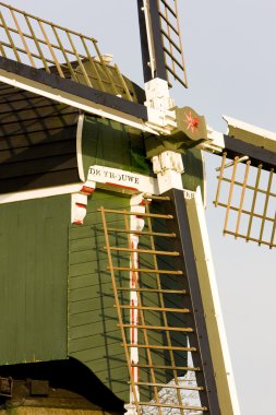 Windmill's detail, Tienhoven, Netherlands clipart