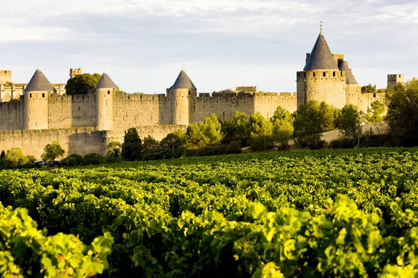 Carcassonne, languedoc-roussillon, Fransa — Stok fotoğraf