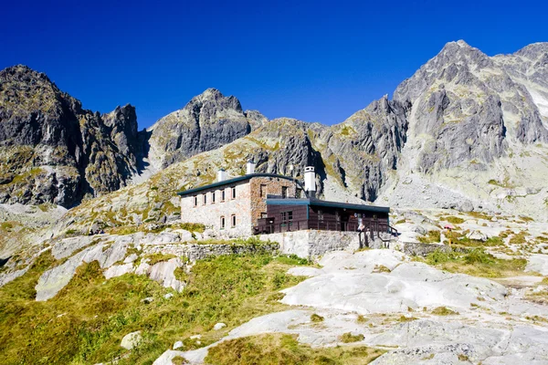 Teryho Hütte, vysoke tatry (hohe Tatra), Slowakei — Stockfoto