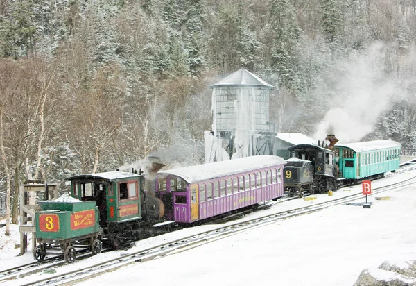 Mount washington fogaskerekű vasút — Stock Fotó