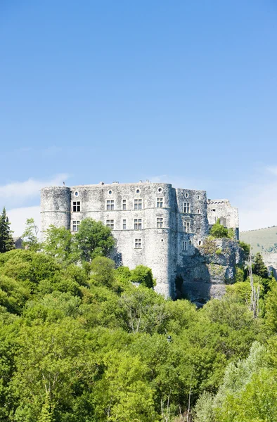 Замок Альба-ла-Ромен — стоковое фото