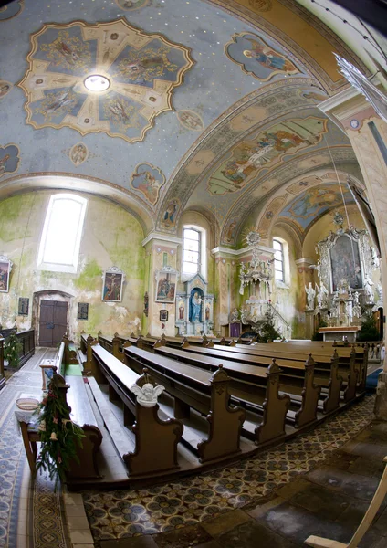 Kilisenin iç — Stok fotoğraf